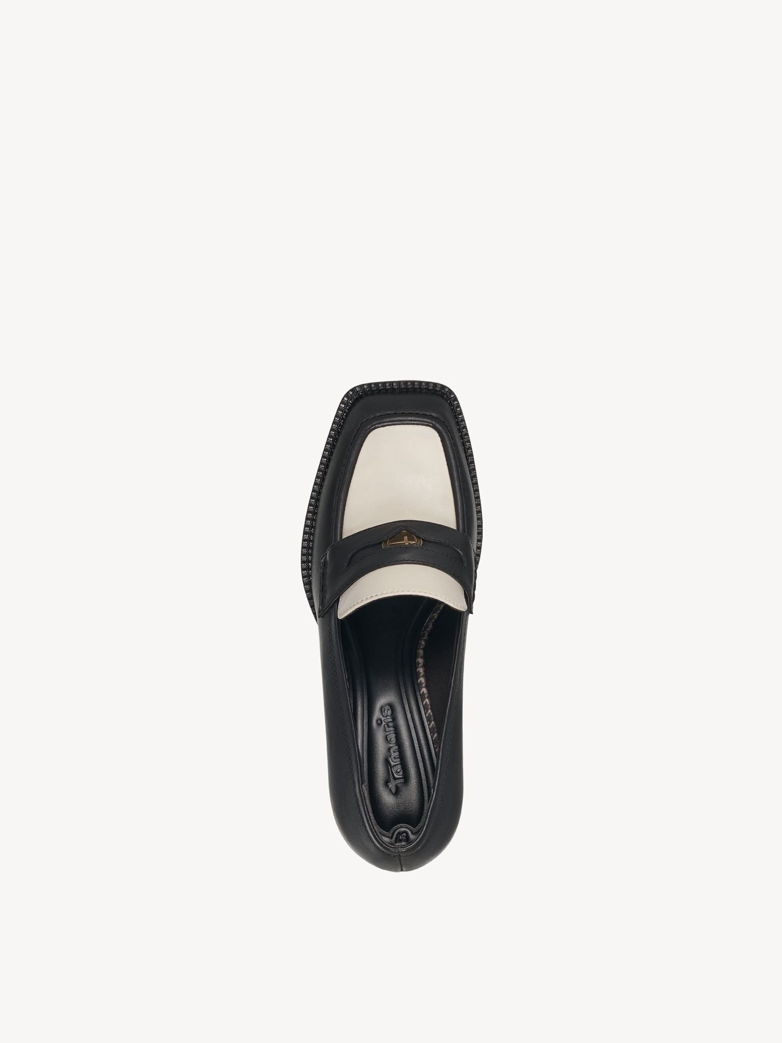 Trotteur en cuir - noir