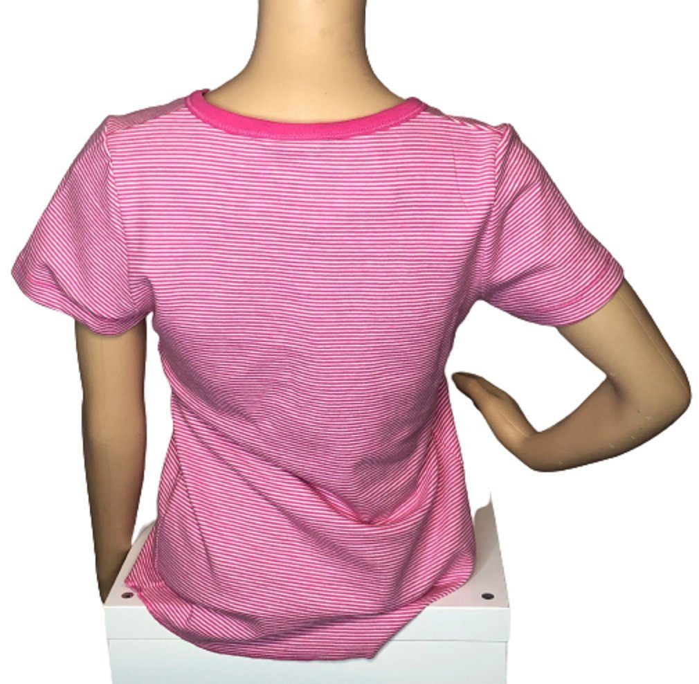 Bellybutton Umstandsshirt N-22908 Ringelshirt weiß-rosa gestreift