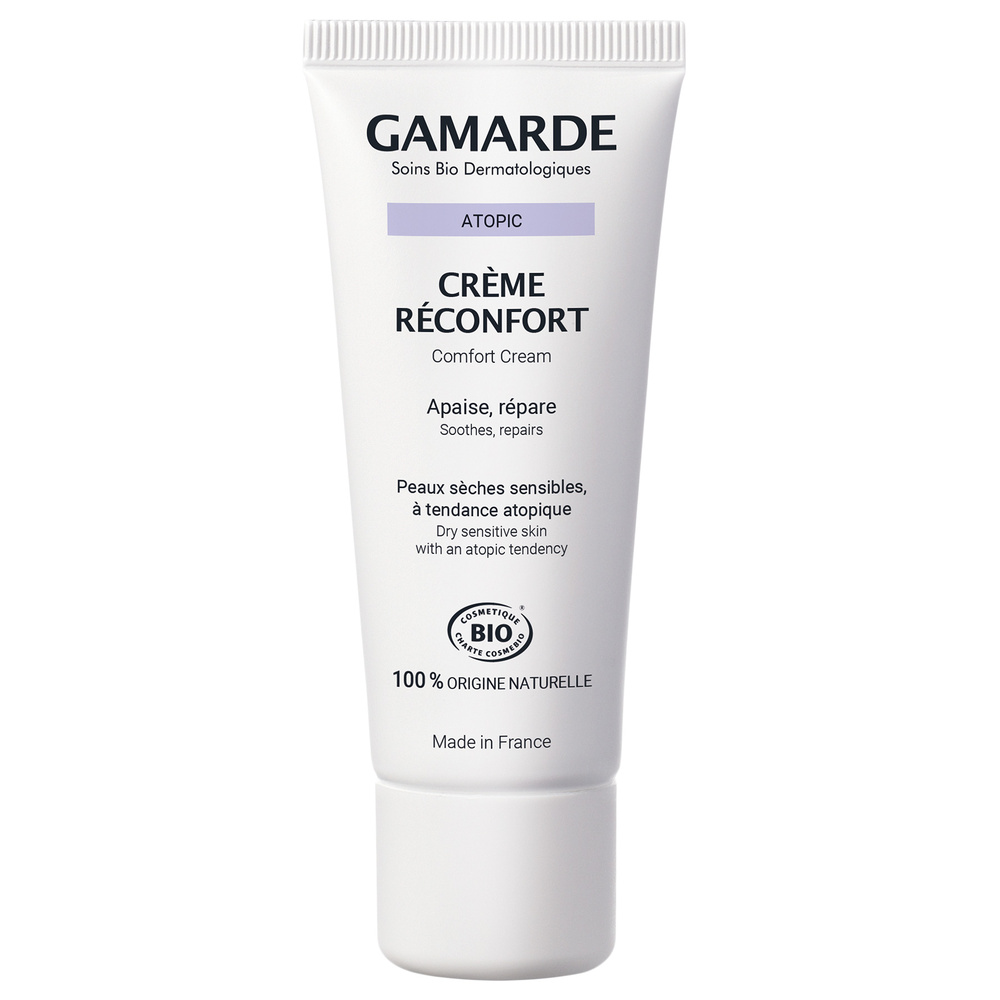 gamarde CREME RECONFORT ATOPIC Tube 40 ml Crème de confort pour les peaux sensibles séches à tendance atopique