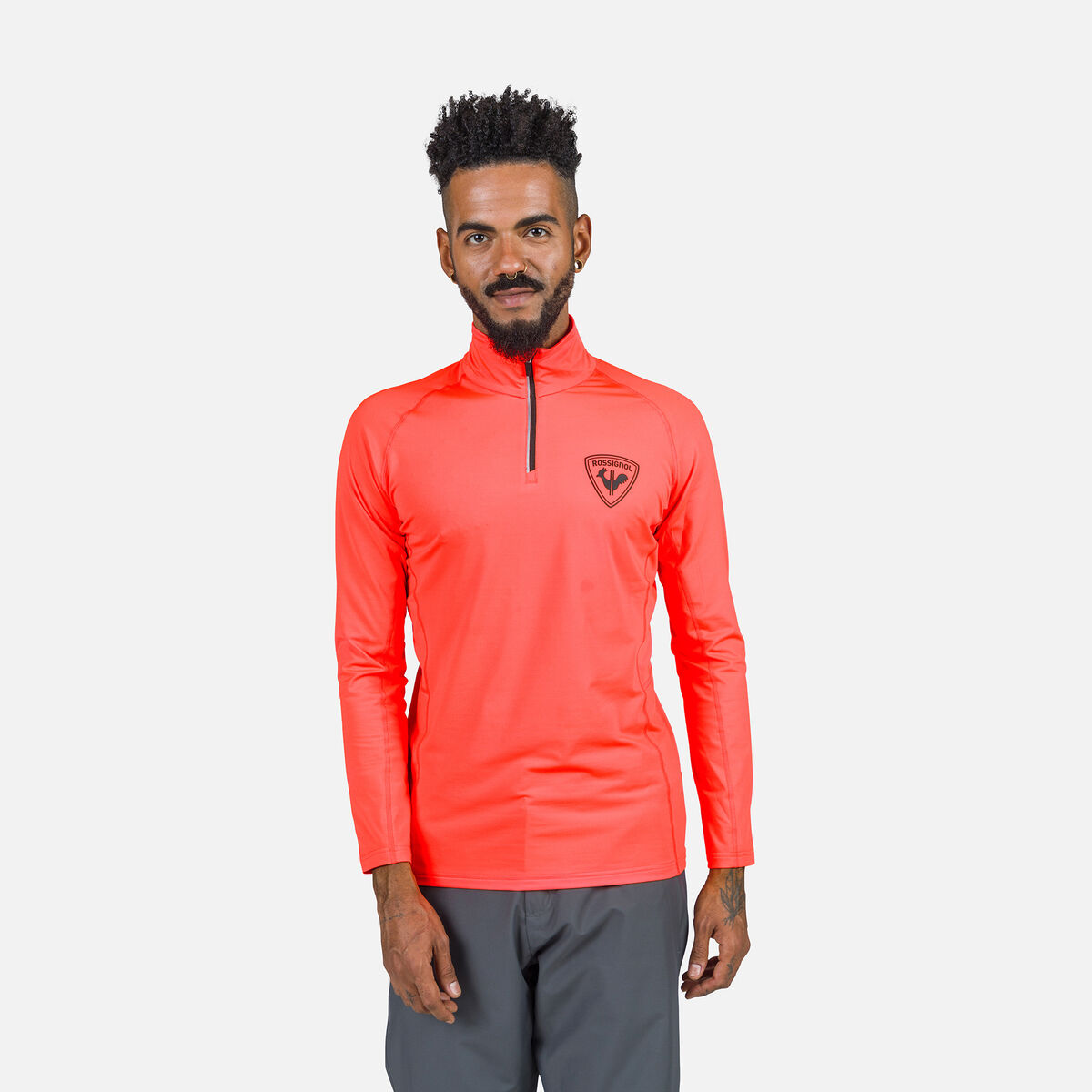 Herren-Baselayer mit halblangem Reißverschluss Hero Classique