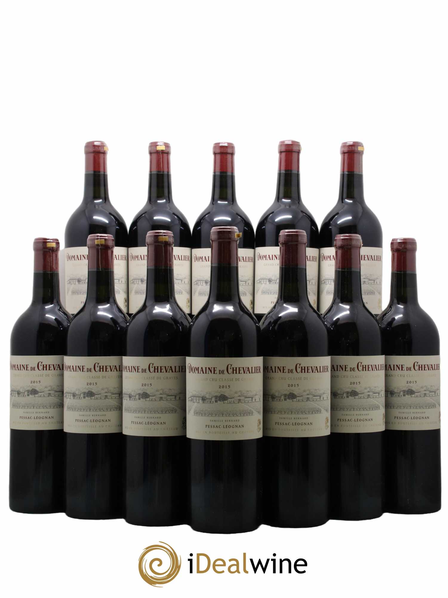 Domaine de Chevalier Cru Classé de Graves  2015 - Lot de 12 Bouteilles