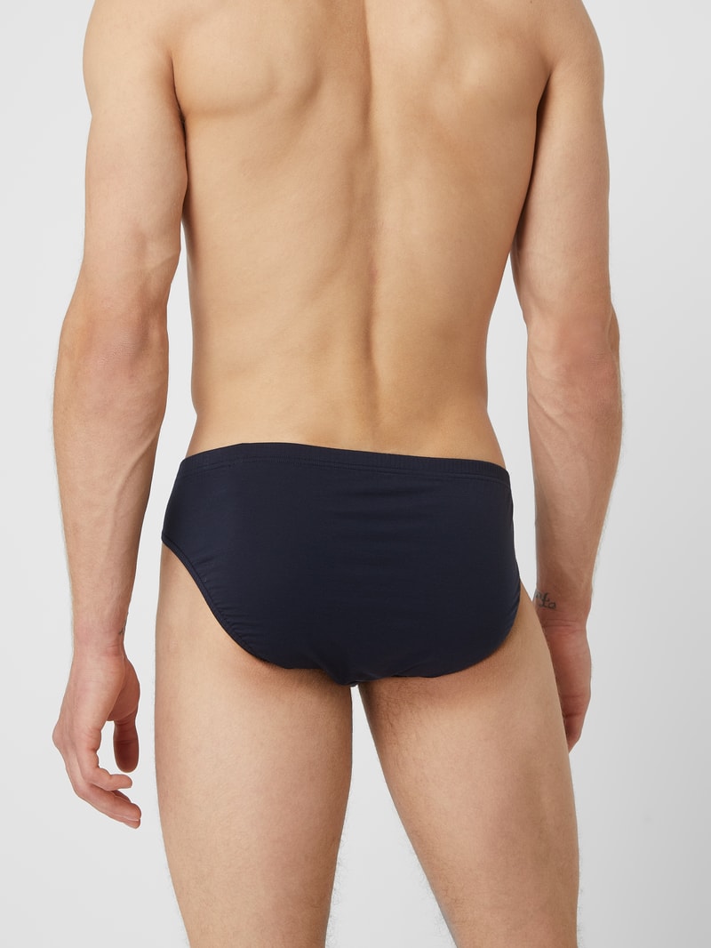 Slip aus Lyocellmischung in schwarz