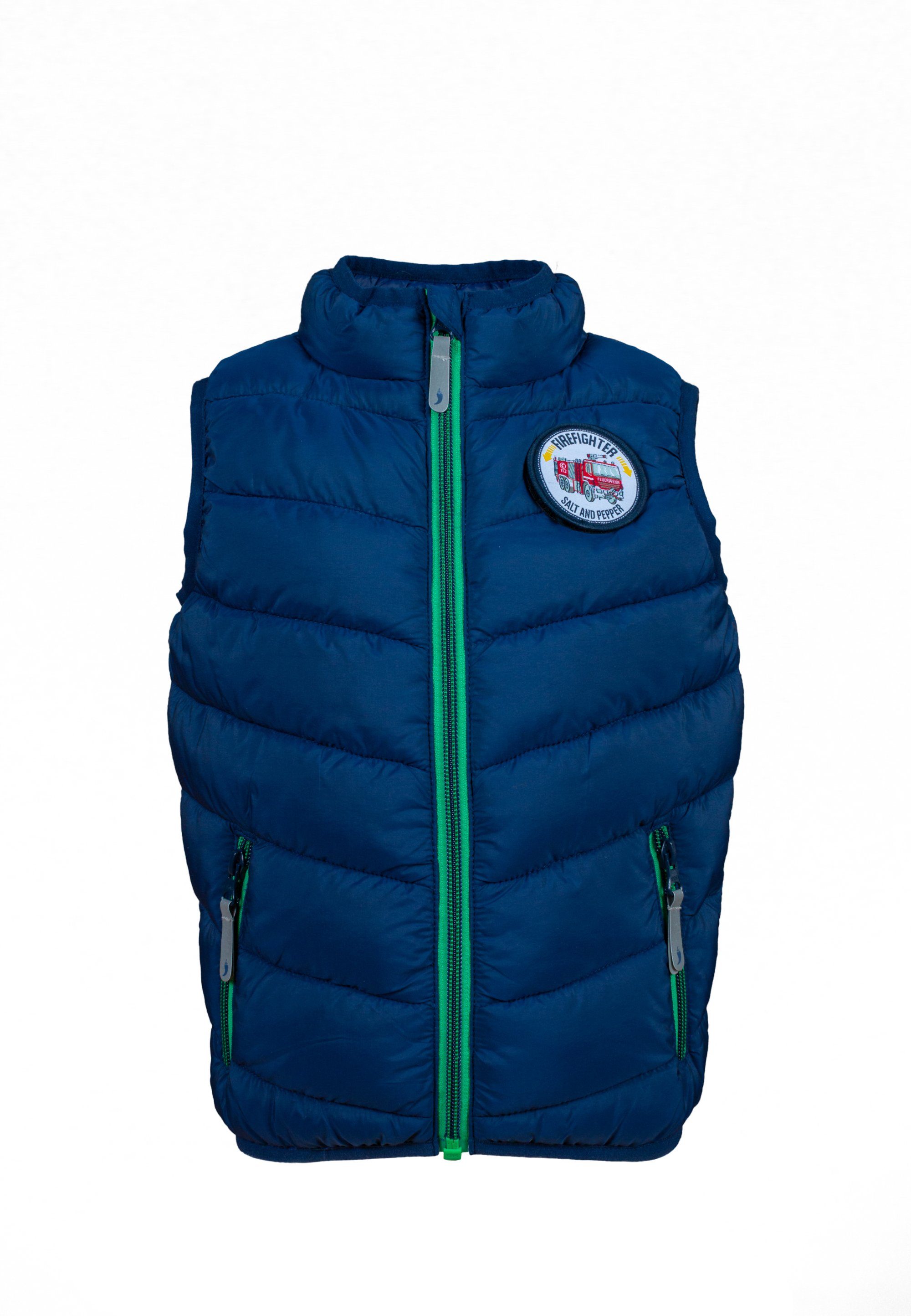 SALT AND PEPPER Funktionsweste Vest rev.Badge Outdoor (1-tlg)