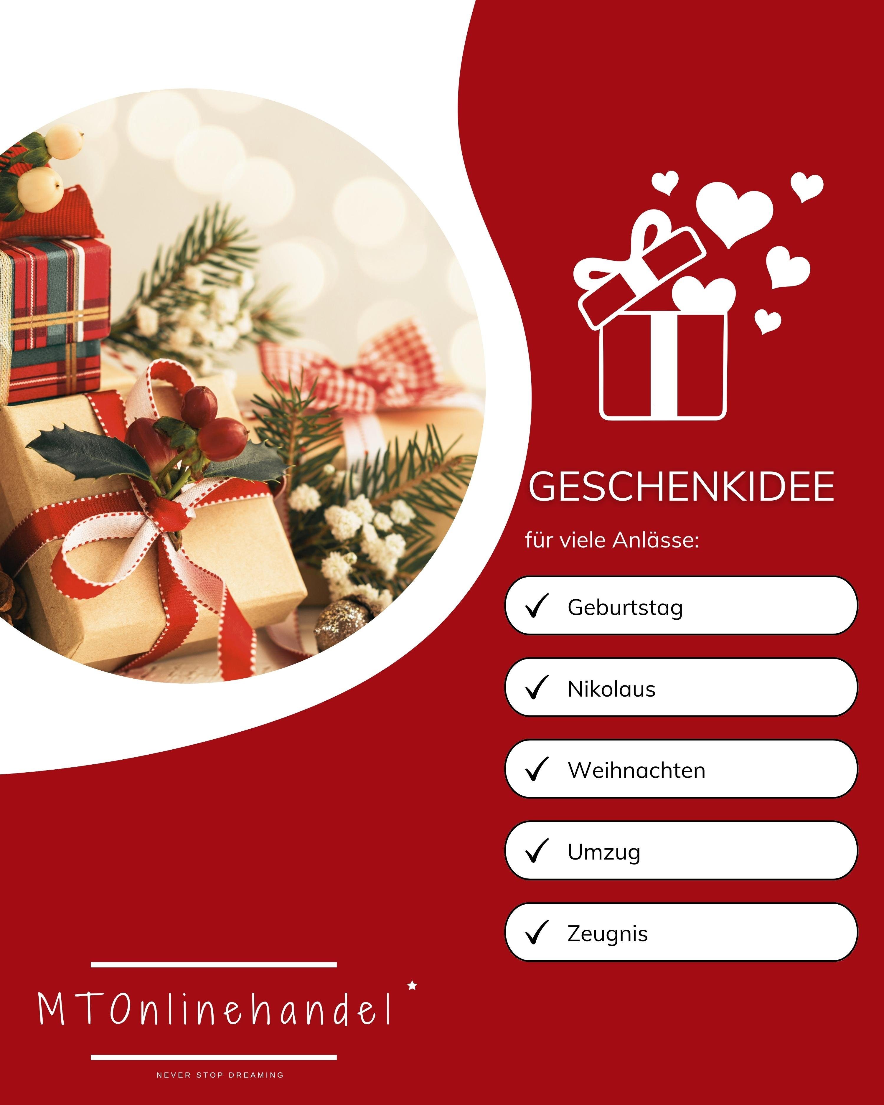 Bettwäsche Weihnachten Rentier & Tannenbaum, angenehm & weich, MTOnlinehandel, Microfaser, 2 teilig, winterliches Motiv, Christmas Time für Kinder, Teenager, Erwachsene