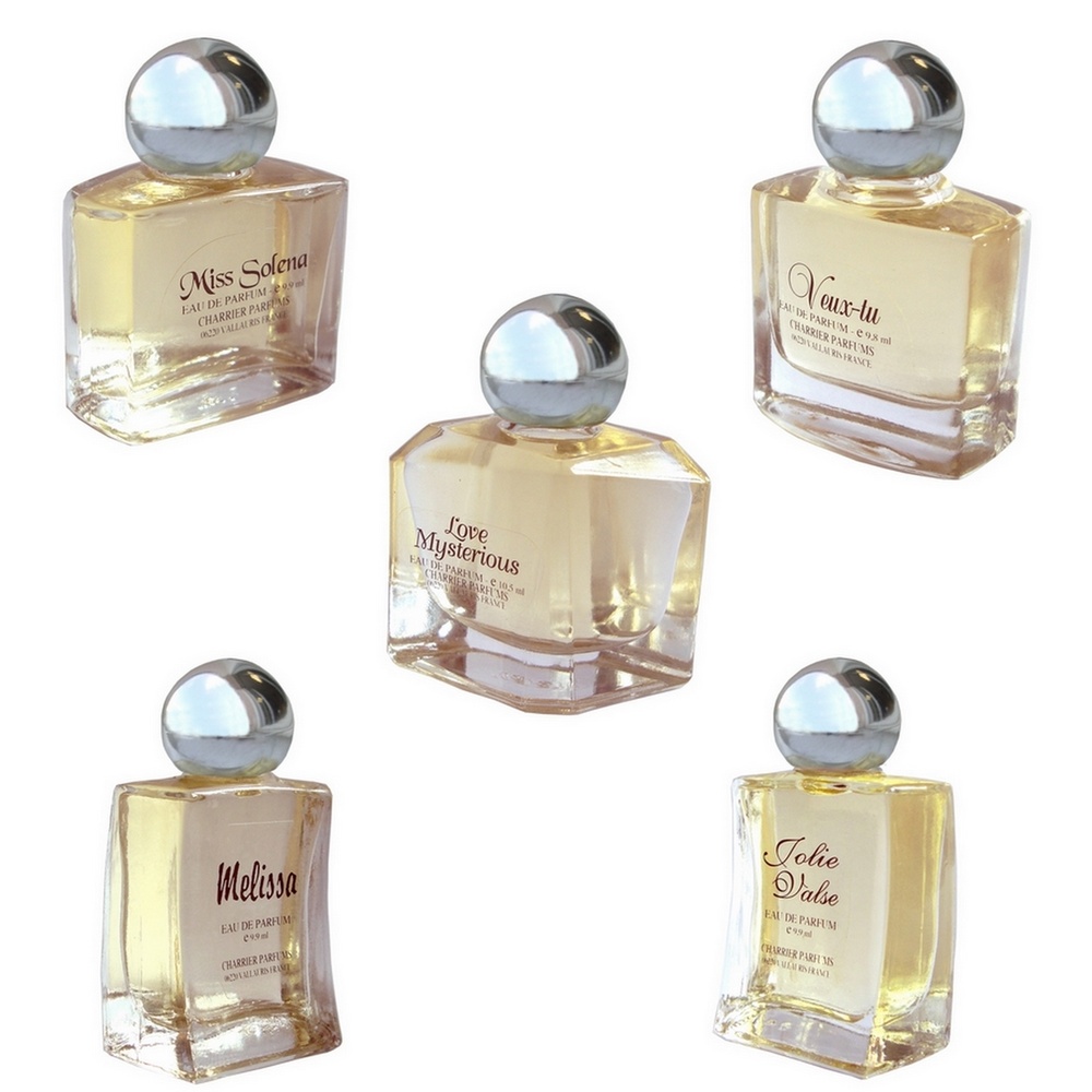 Charrier COFFRET SECRETS DE PARFUMS Coffret de 5 miniatures d'Eaux de Parfum