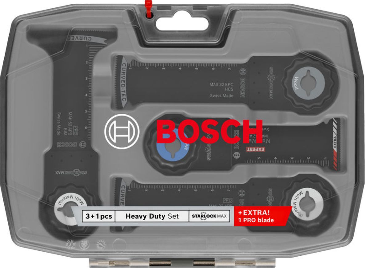 Bosch Blauw Accessoires 2608669094 Starlock Best of Heavy Duty Zaagbladenset 4-delig