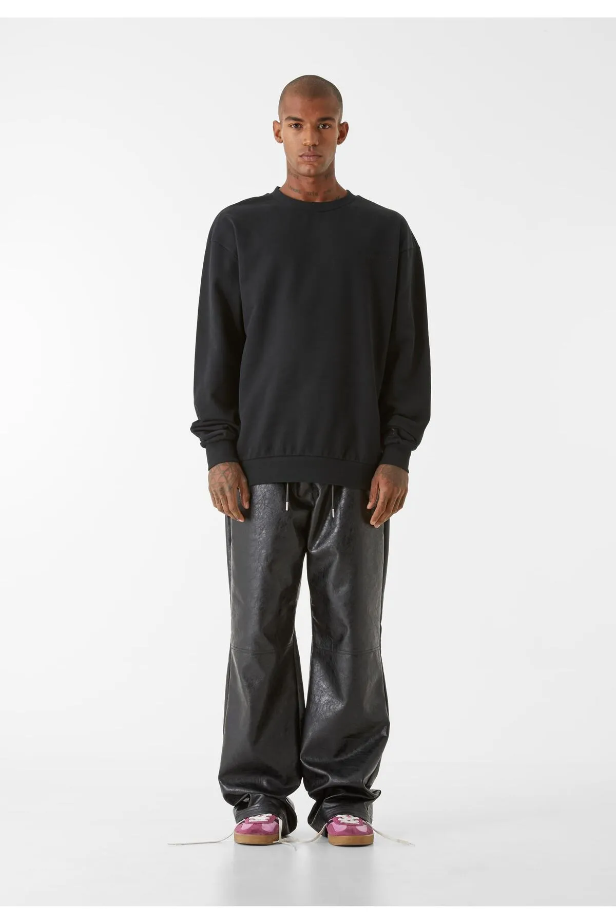 9N1M SENSE  Sweatshirt - Schwarz - Regular Fit