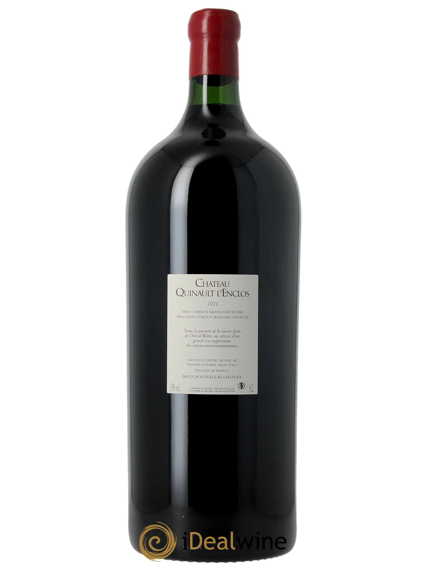 Château Quinault L'Enclos  2021 - Lot de 1 Impériale