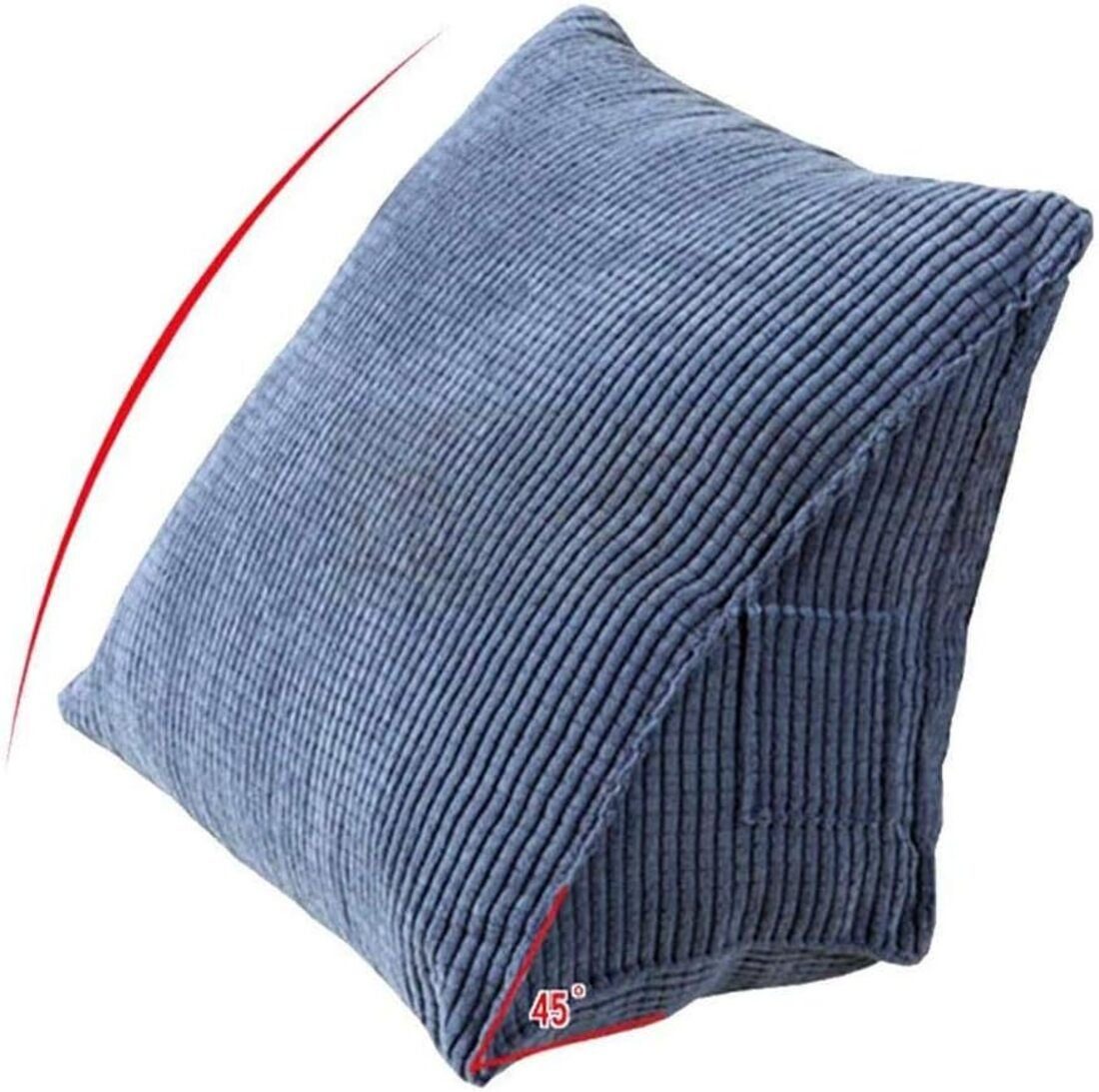 Einemgeld Keilkissen Keilkissen - Orthopädisches Rückenkissen - Ergonomisches Keil-Kissen