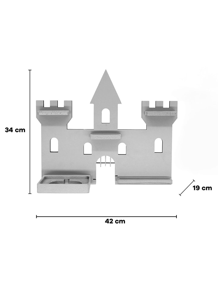 BOARTI Regal Schloss Kinder Toniebox Tonies Figuren in Pink günstig kaufen onesize