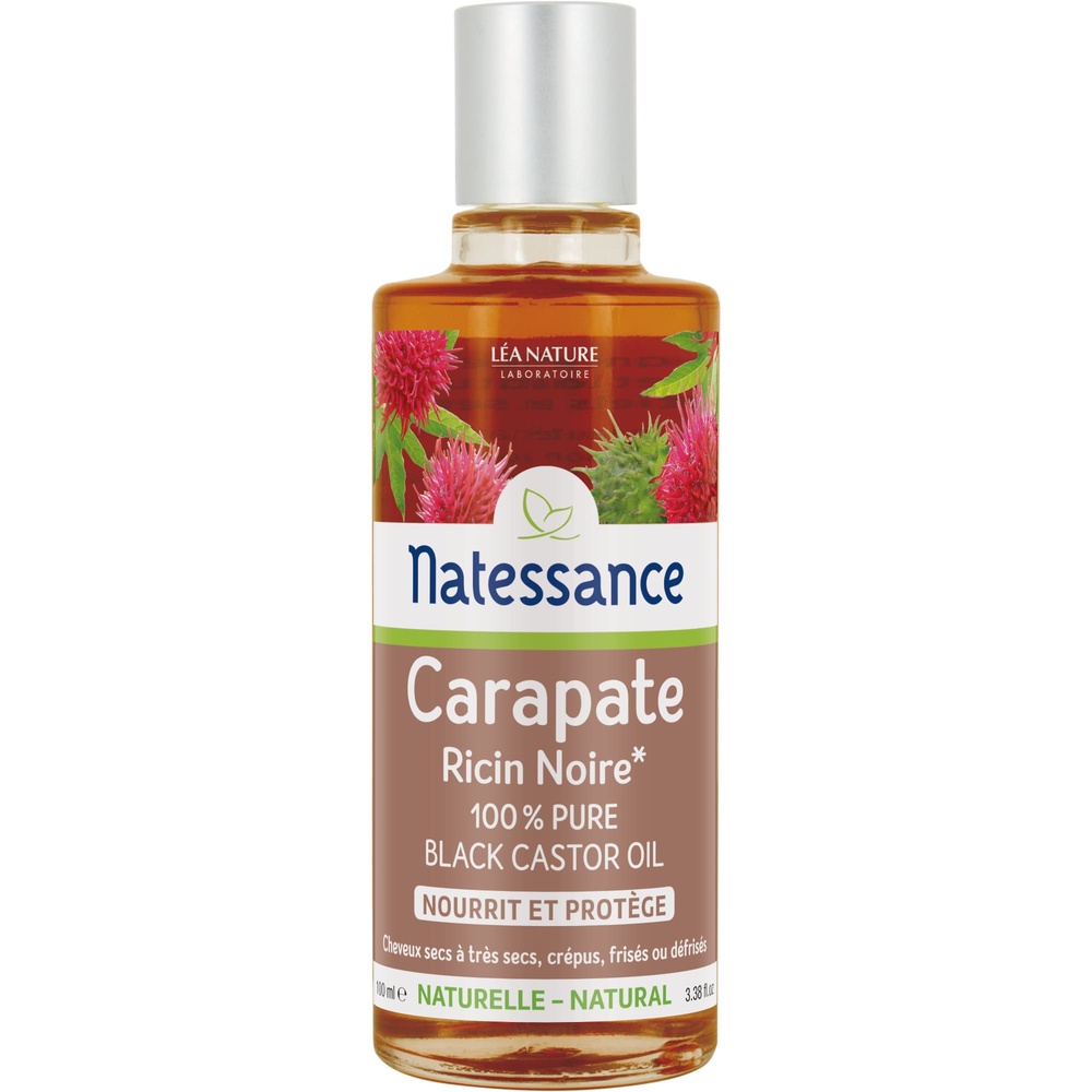 natessance Huile de Carapate - Ricin noire - nourrit et protège Huile