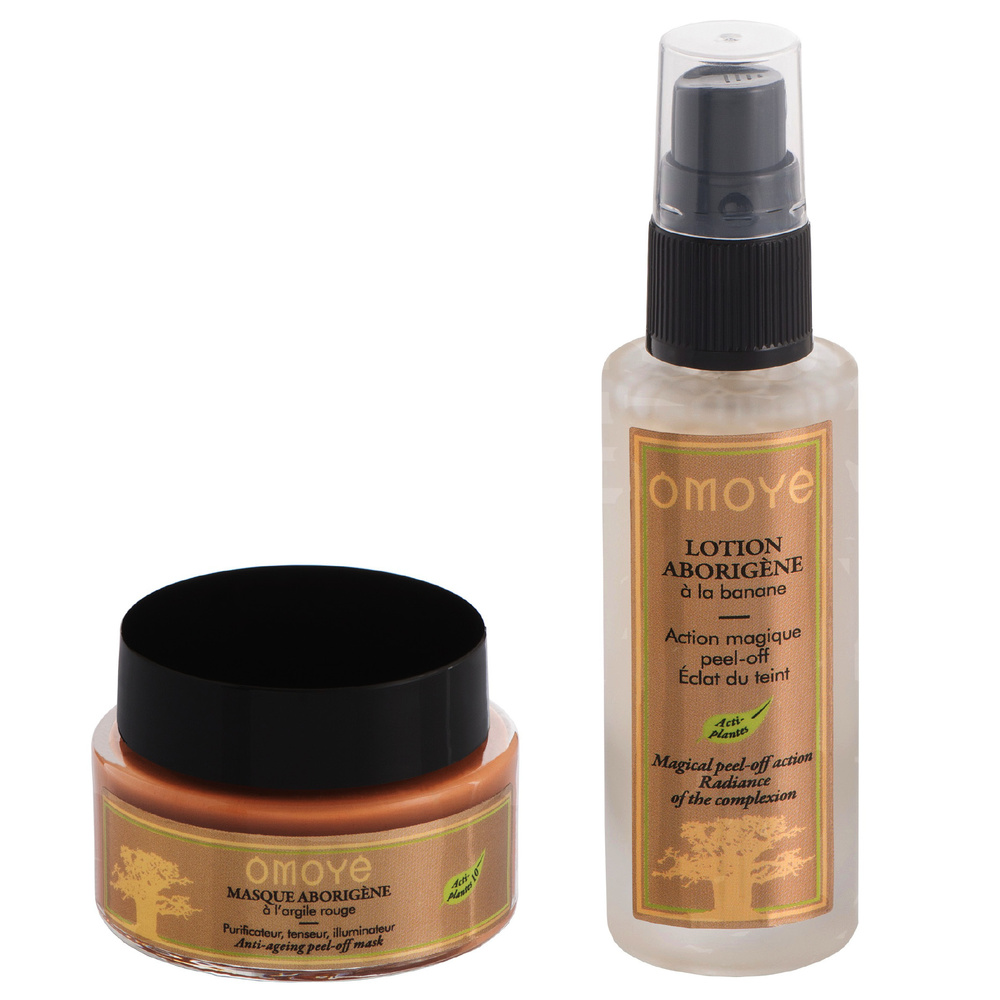 Omoyé Masque Sacré Aborigène Peel-off Détox Éclat
