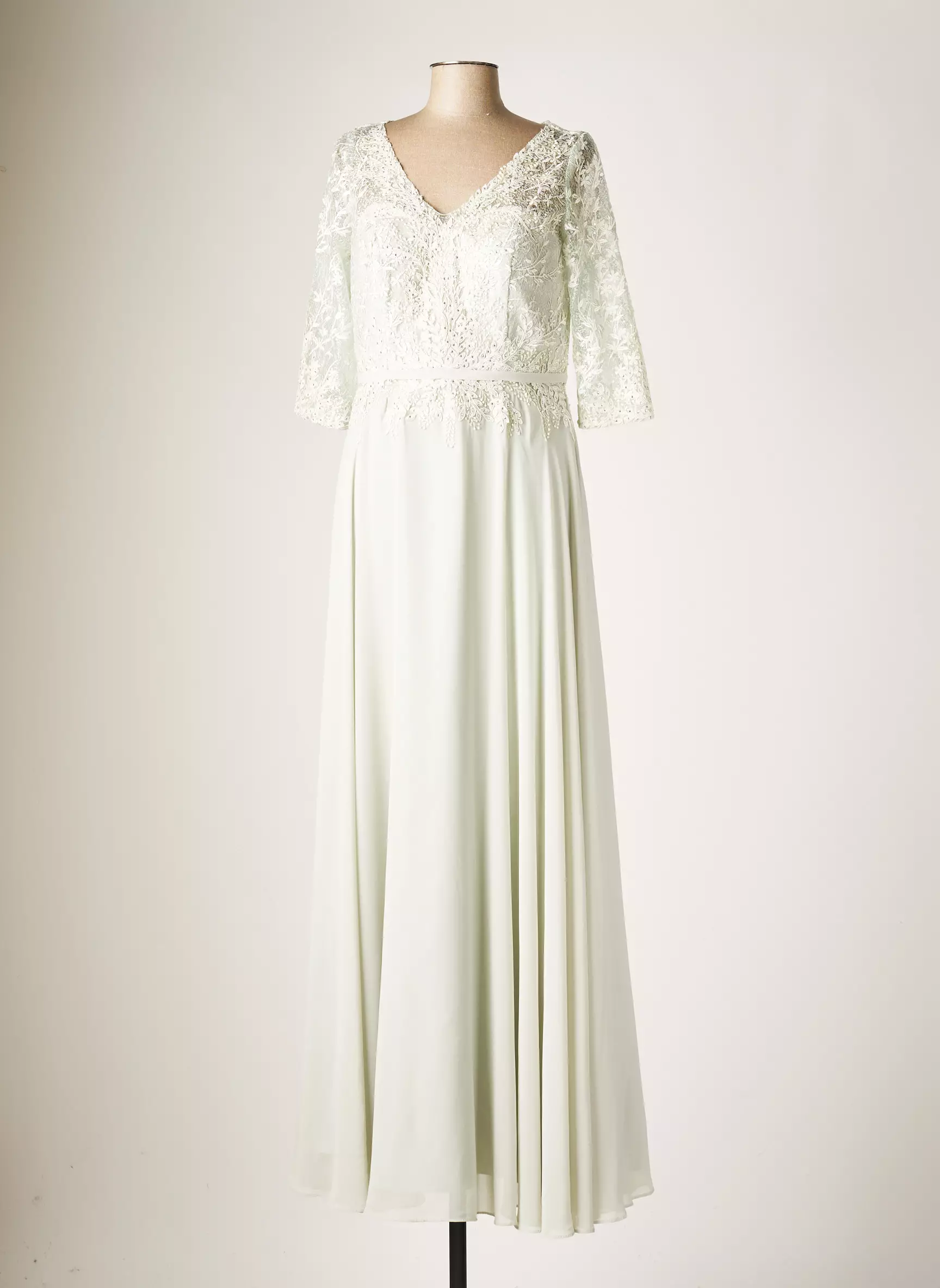 Fashion New York Robes Longues Femme couleur vert