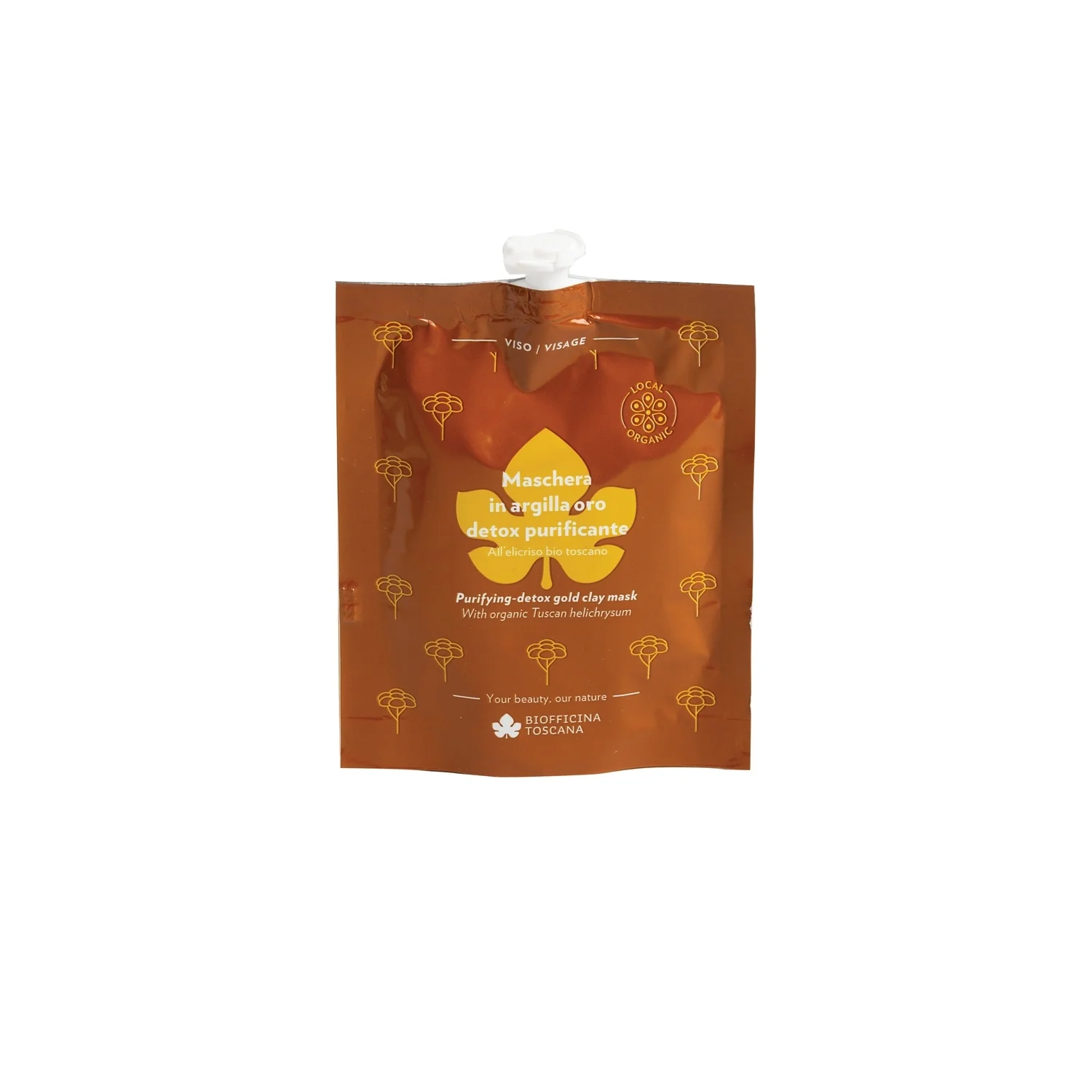 Purificante Maschera in argilla oro detox purificante - Maschera Purificante viso