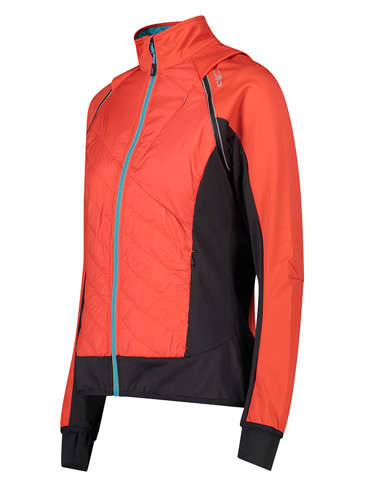 CMP 2in1-Funktionsjacke in Orange/ Schwarz günstig kaufen