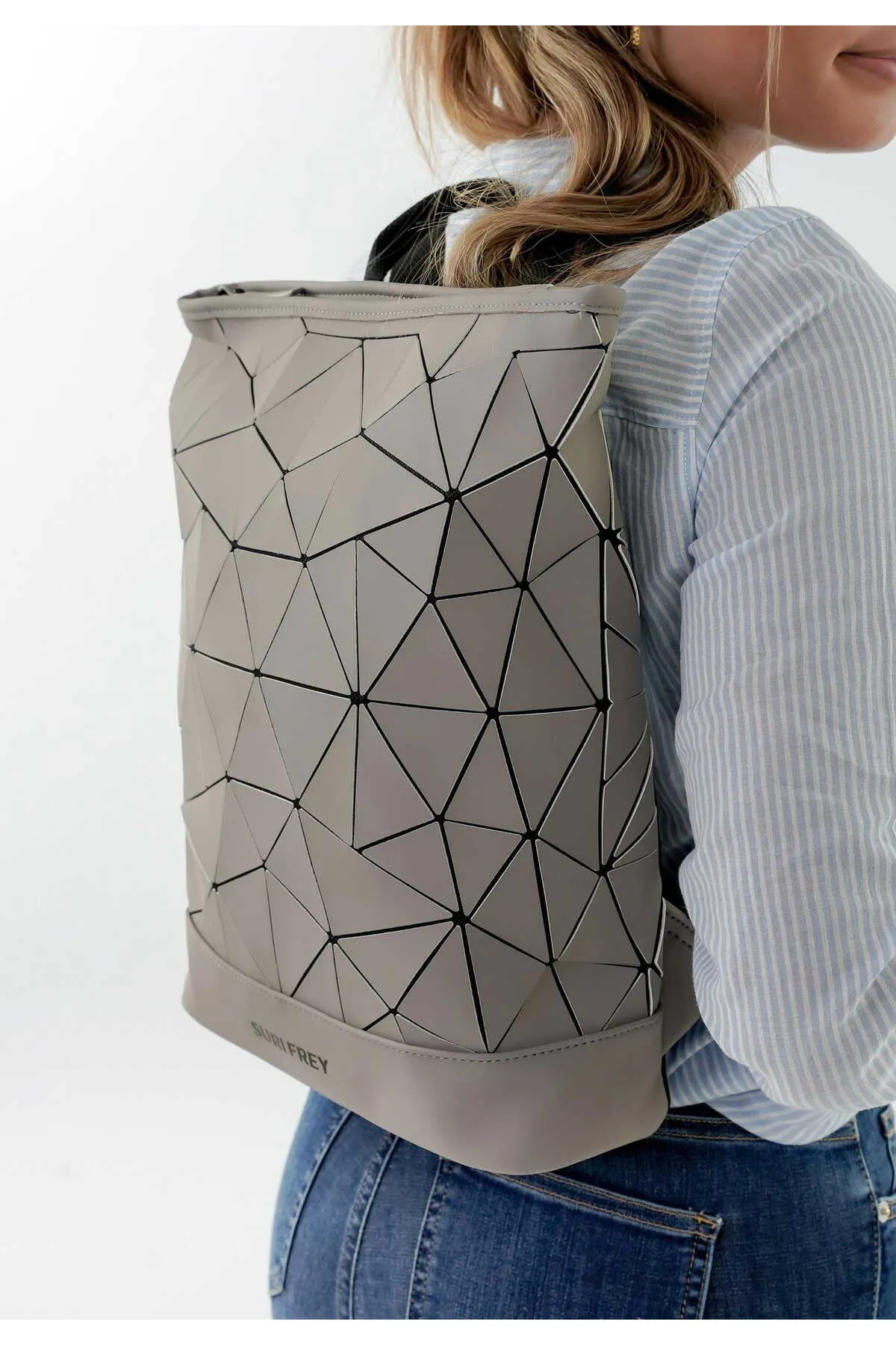 SURI FREY  Rucksack - Braun - Unifarben