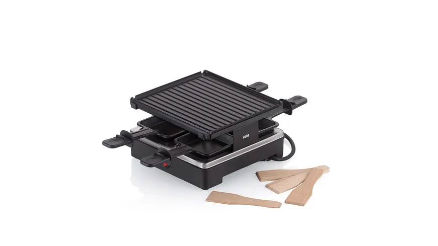 kela Raclette Grill Aluguss Geneva 4 Personen