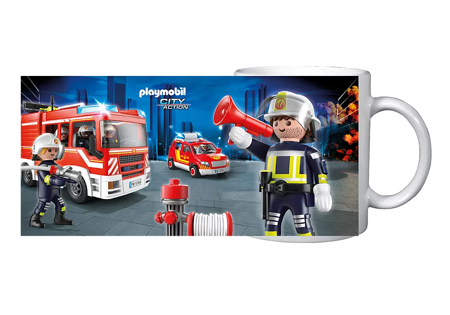 Becher: Feuerwehr