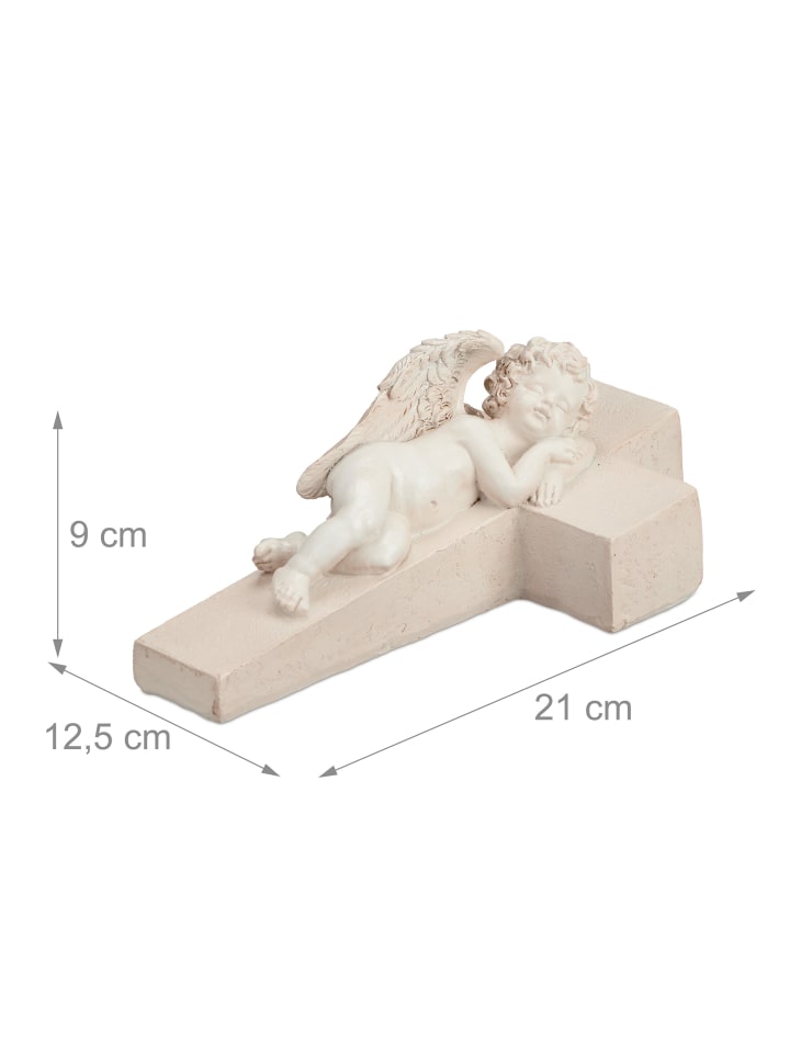 relaxdays Grabengel in Creme günstig kaufen onesize