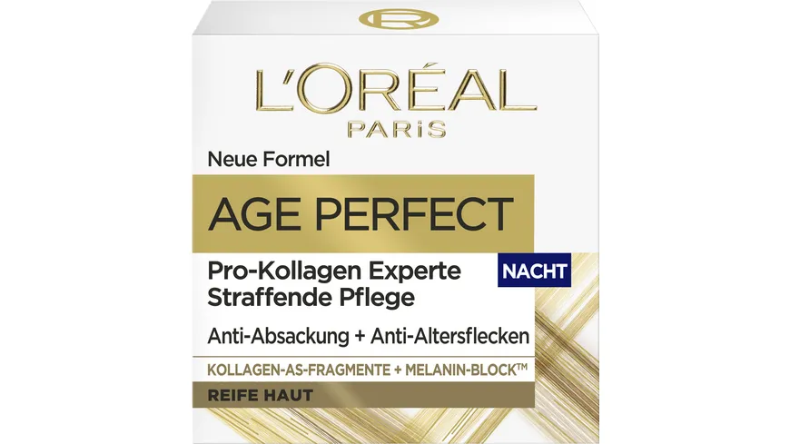 L'Oréal Age Perfect Pro-Kollagen Experte Straffende Nachtcreme 50 ml