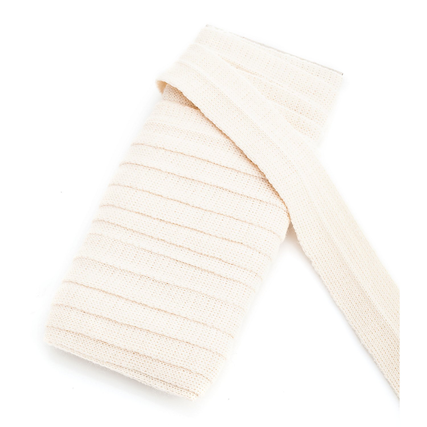 buttinette Stricktresse, creme, 3 cm, Länge: 5 m