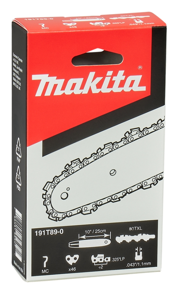 Príslušenstvo Makita 191T89-0 Pílová reťaz TXL80 250 mm