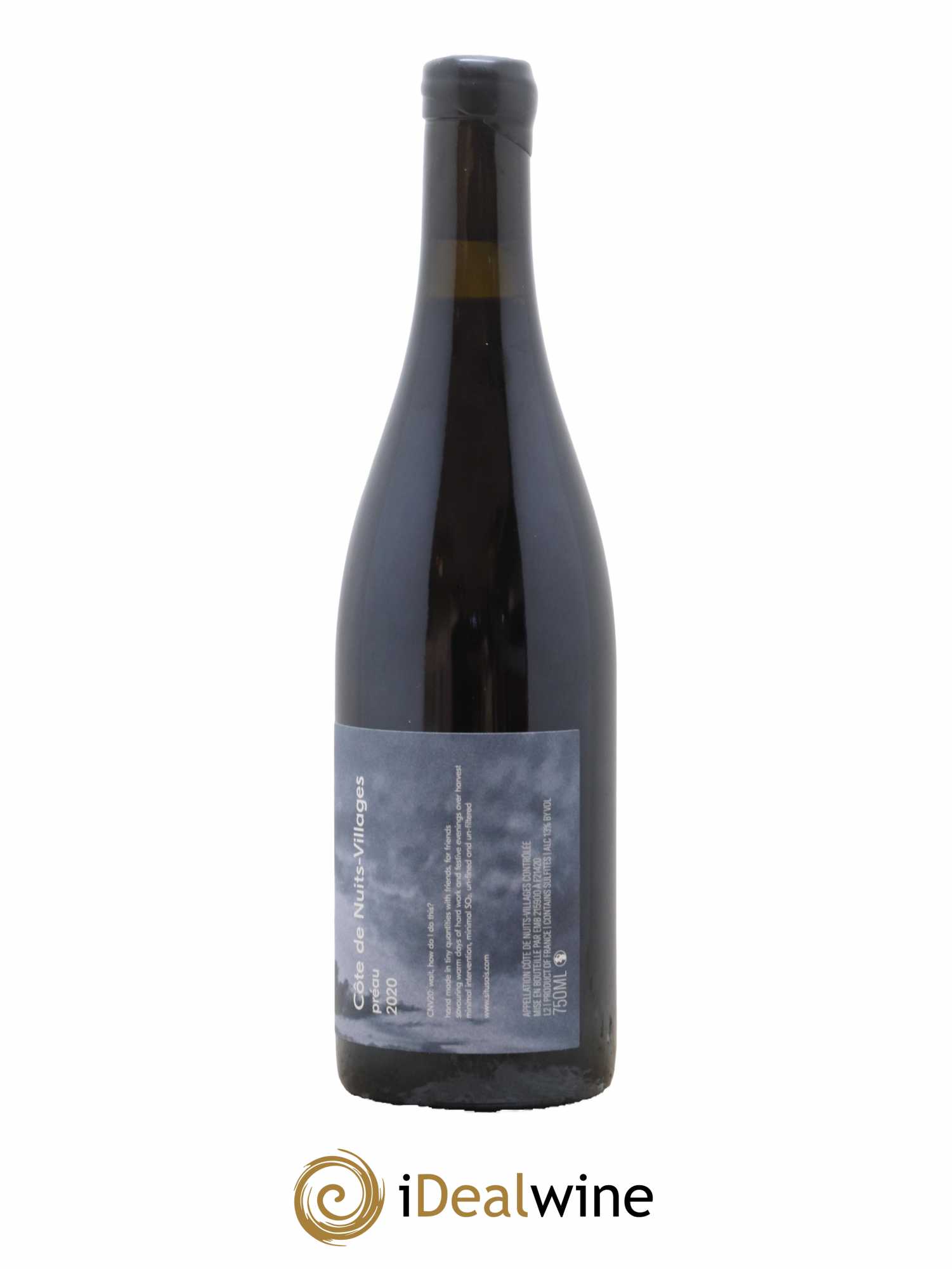 Côte de Nuits-Villages Si tu Sais Preau 2020 - Lot de 1 Bouteille