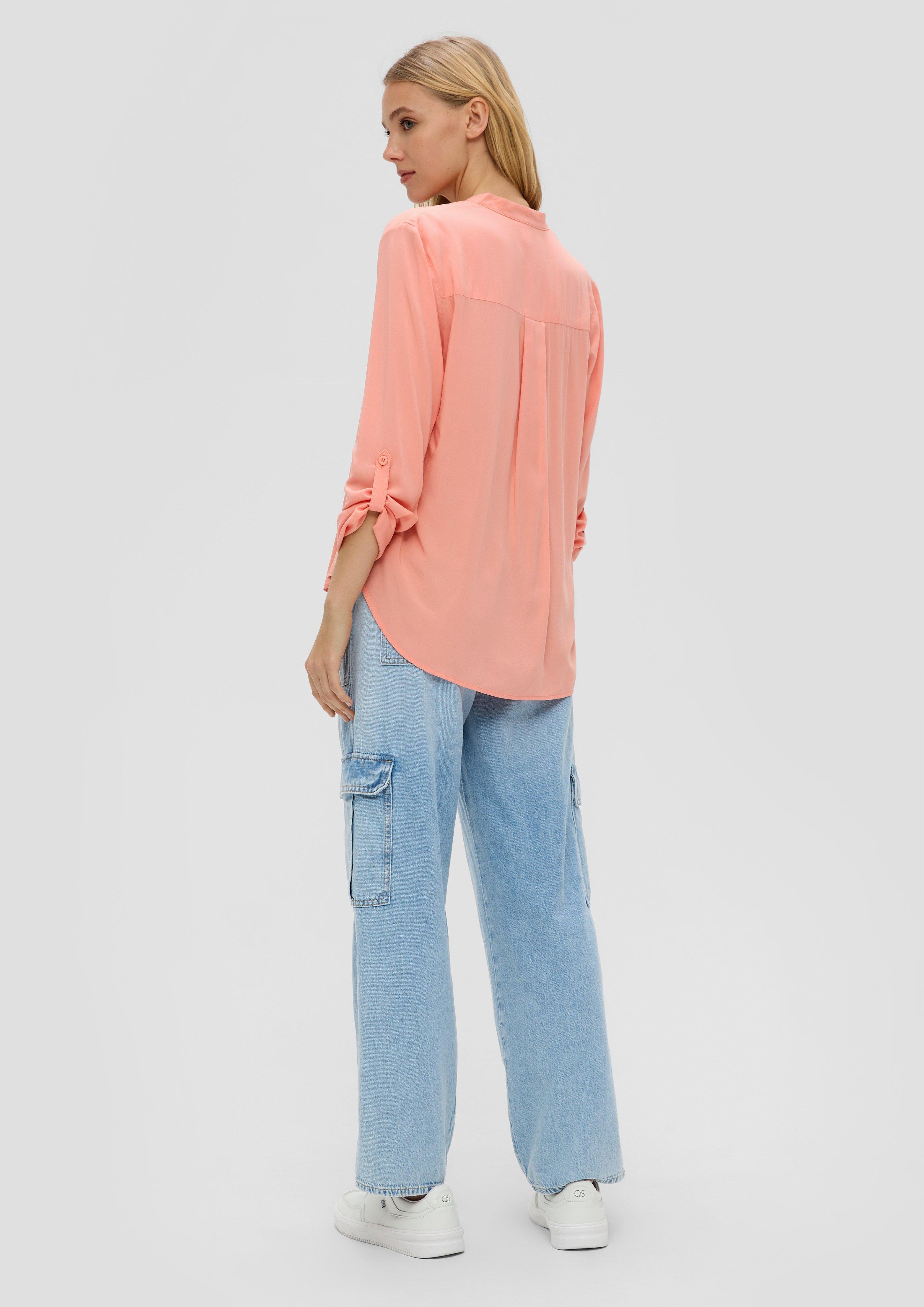 Viskosebluse mit Turn-up-Funktion  2140749-2108