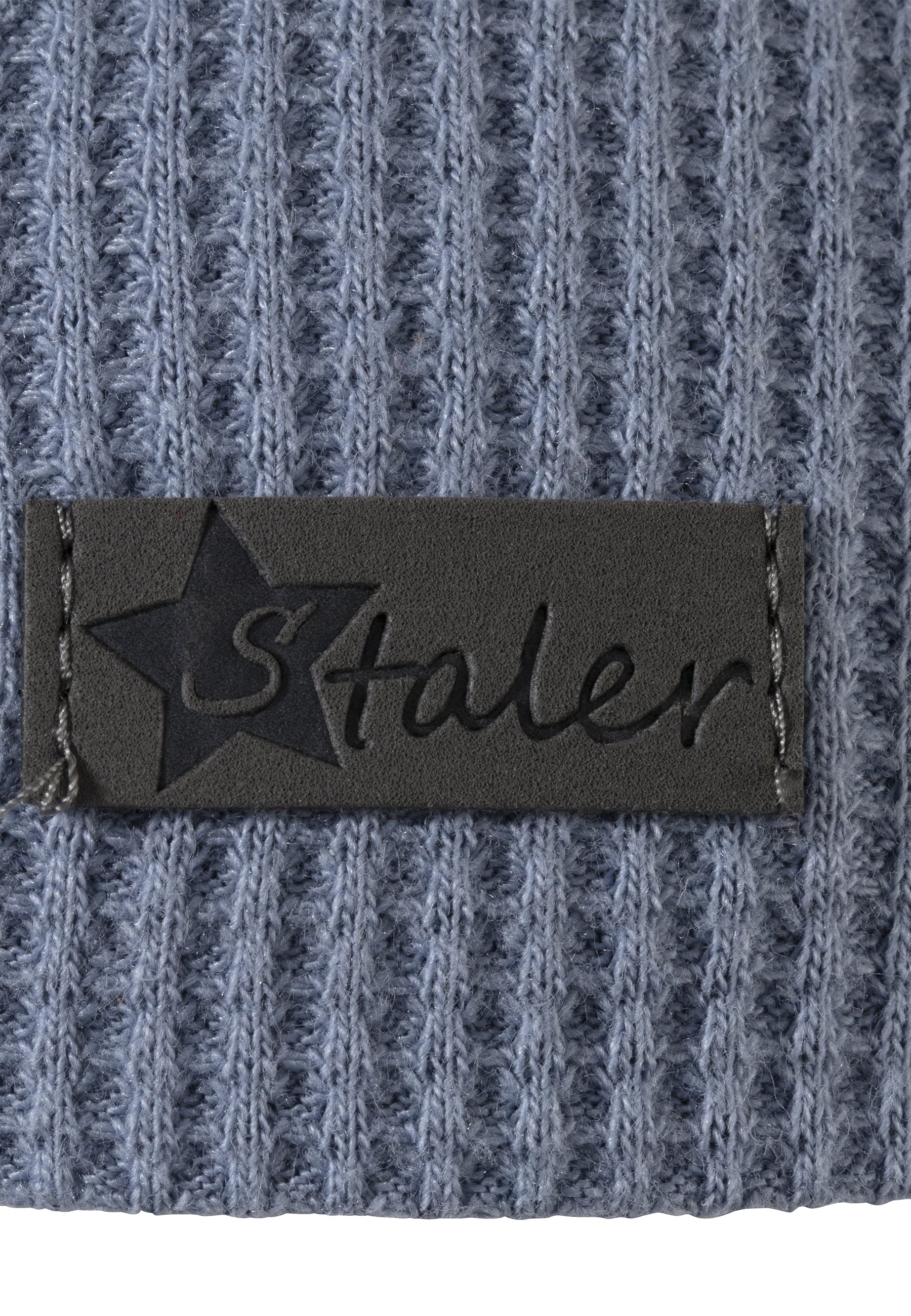 Beanie Uni mit Logo Patch in verschiedenen Farben