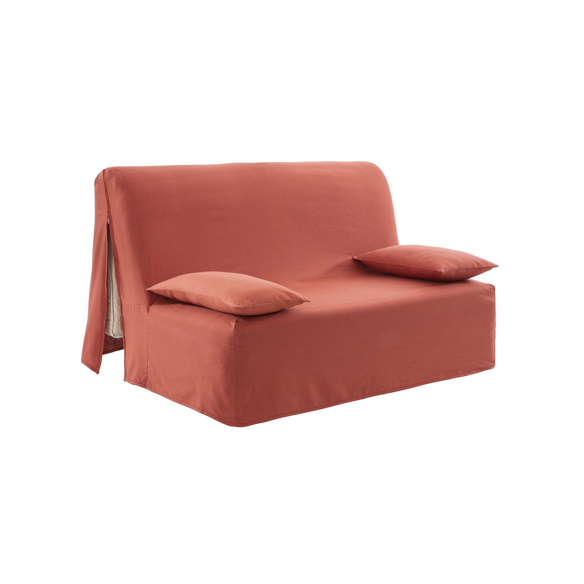 Housse canapé BZ bachette coton uni