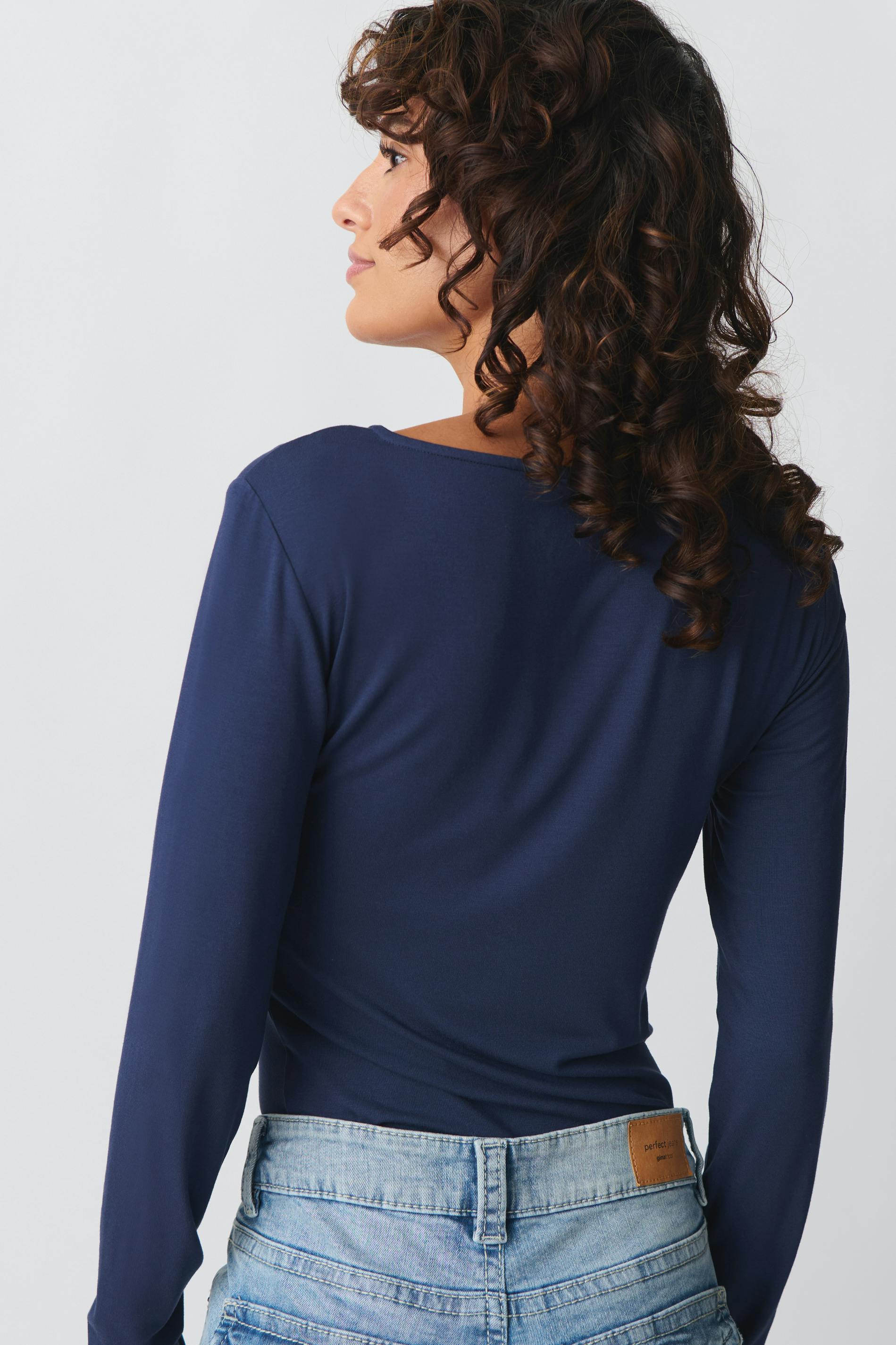 Lace detail top