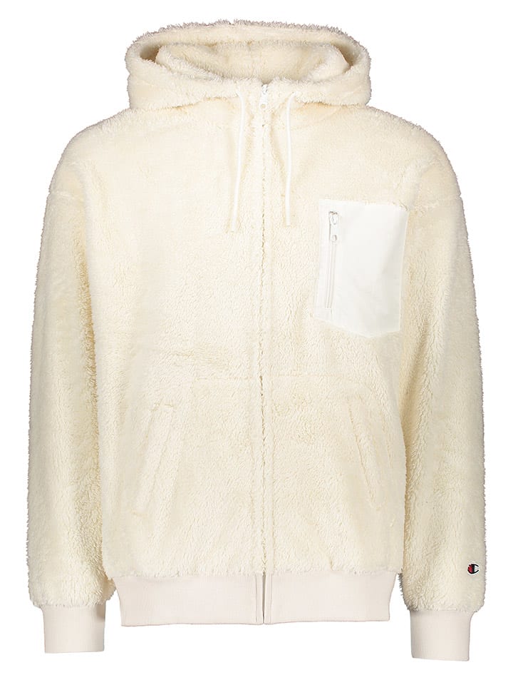 Champion Sweatjacke in Creme günstig kaufen