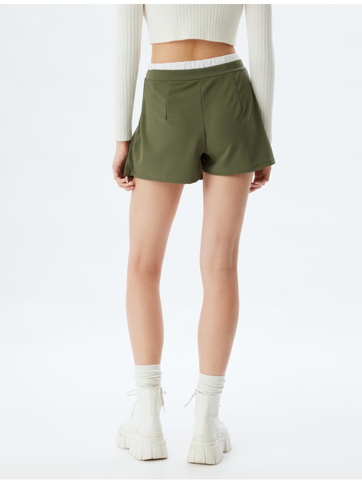KOTON Hosenrock in Khaki günstig kaufen