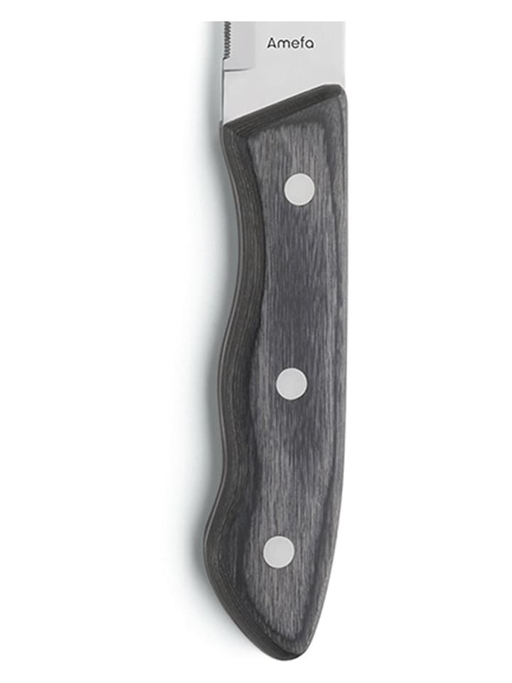 Amefa 4er-Set: Steakmesser in Schwarz günstig kaufen onesize
