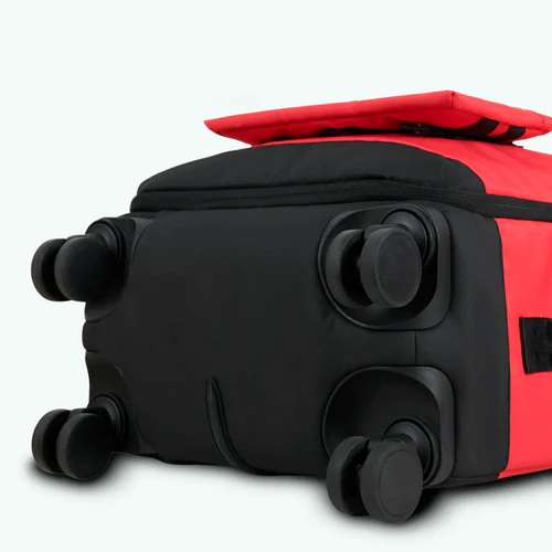 Cebu Small Pink 4-Wheel Soft Suitcase