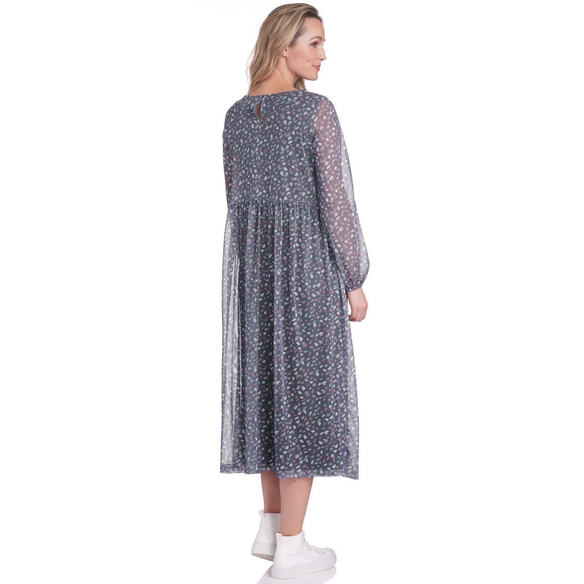 Damen Kleid mit Allover-Muster