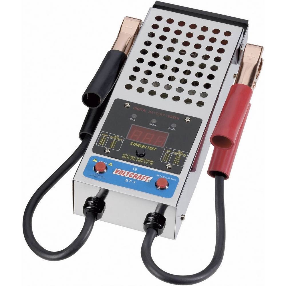 VOLTCRAFT Bleibatterietester Digital Autobatterie-Ladegerät