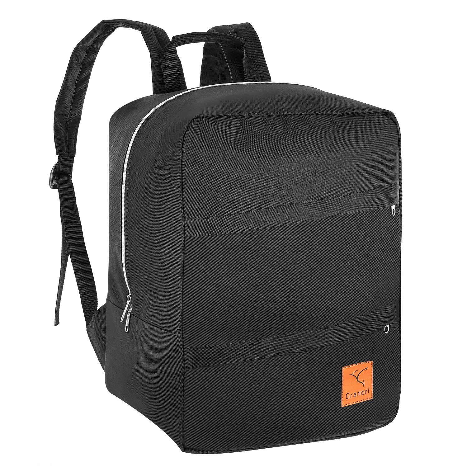 Granori Reiserucksack 40x30x25 cm Handgepäck für Eurowings Flug – leicht & max. Stauraum (Advanced Modell), 30 l Fassungsvermögen