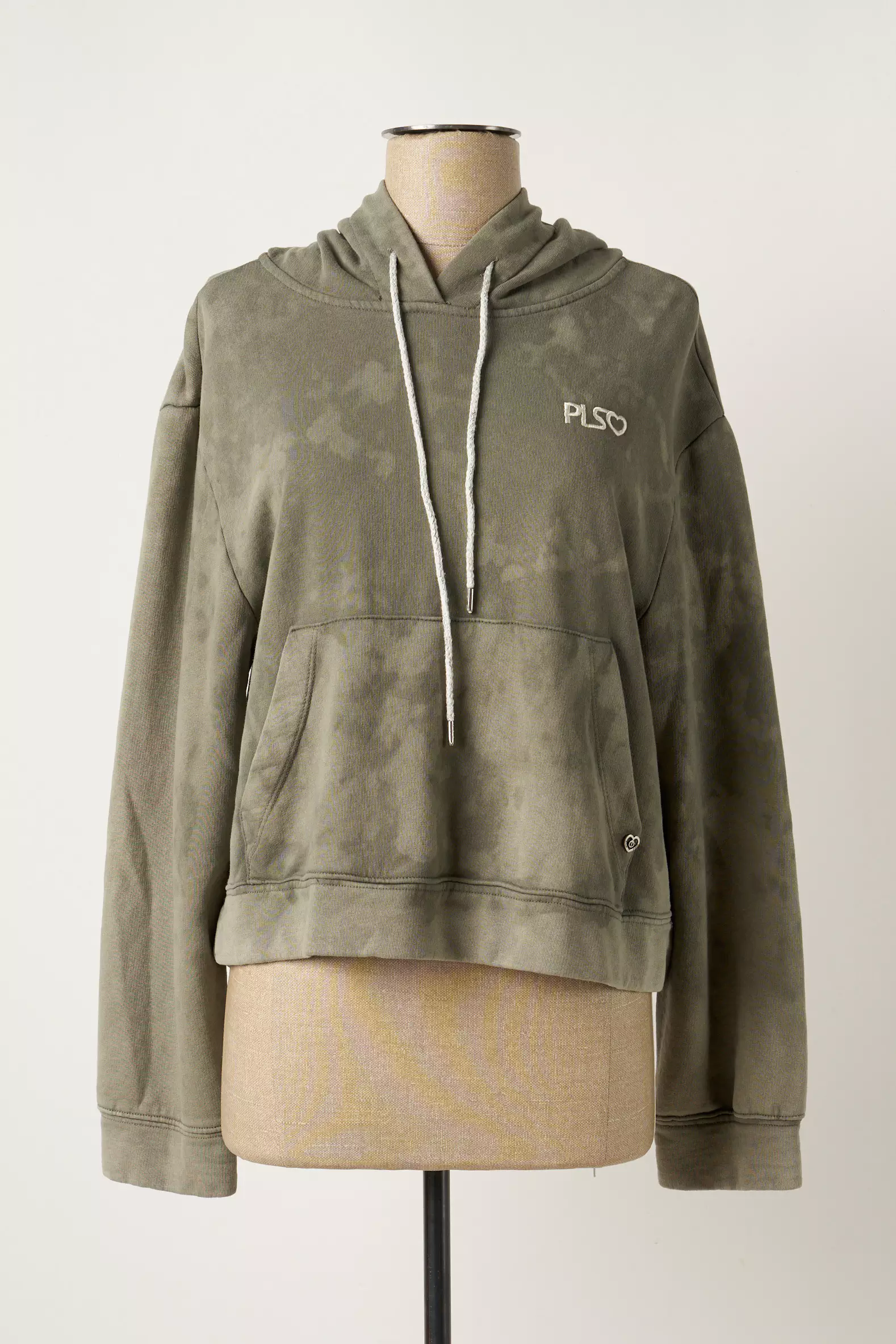 Please Sweat Capuche Femme couleur gris