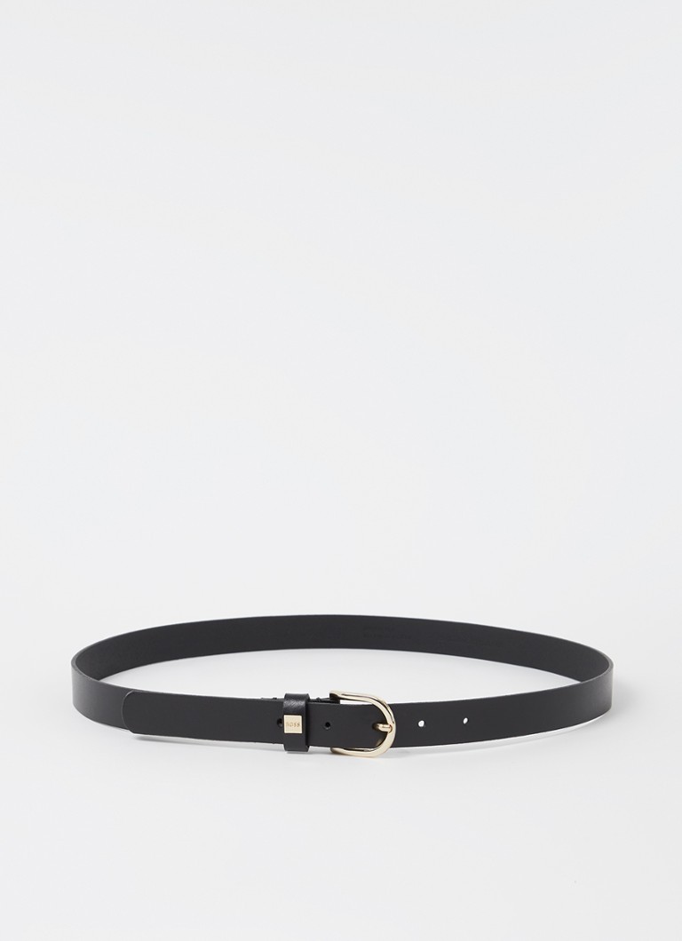 Curea din piele stacojie HUGO BOSS