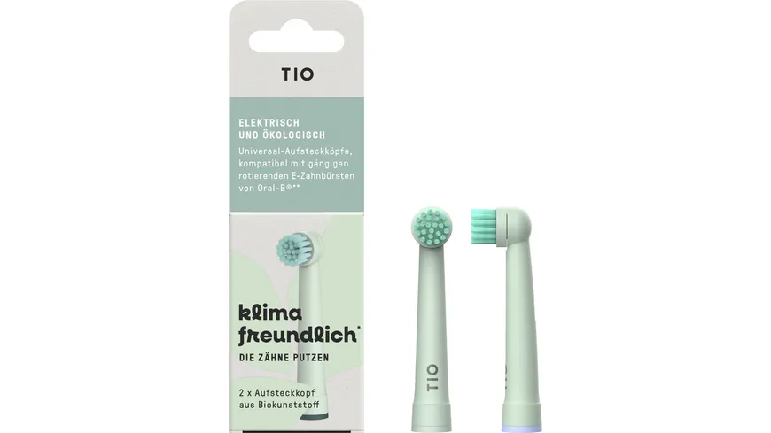 TIO Tiomatik Pflanzenbasierte Universal Aufsteckköpfe