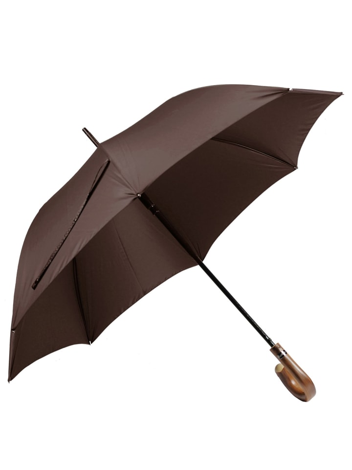 doppler Manufaktur Knight Stockschirm 98 cm in braun günstig kaufen onesize