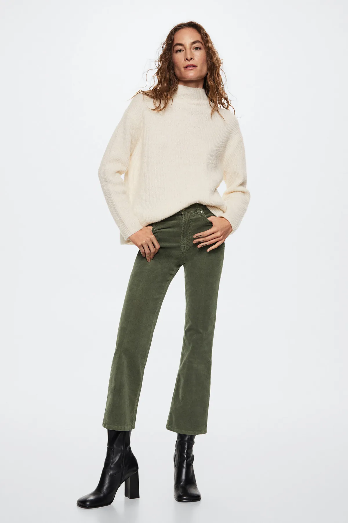 MANGO  37008255 Jeans Grün