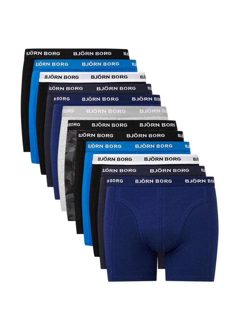 Boxer Björn Borg Solid Sammy, confezione da 12