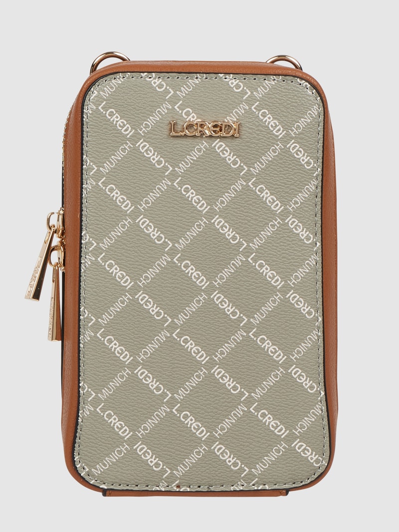 Handytasche in Leder-Optik Modell 'Filiberta' in stein