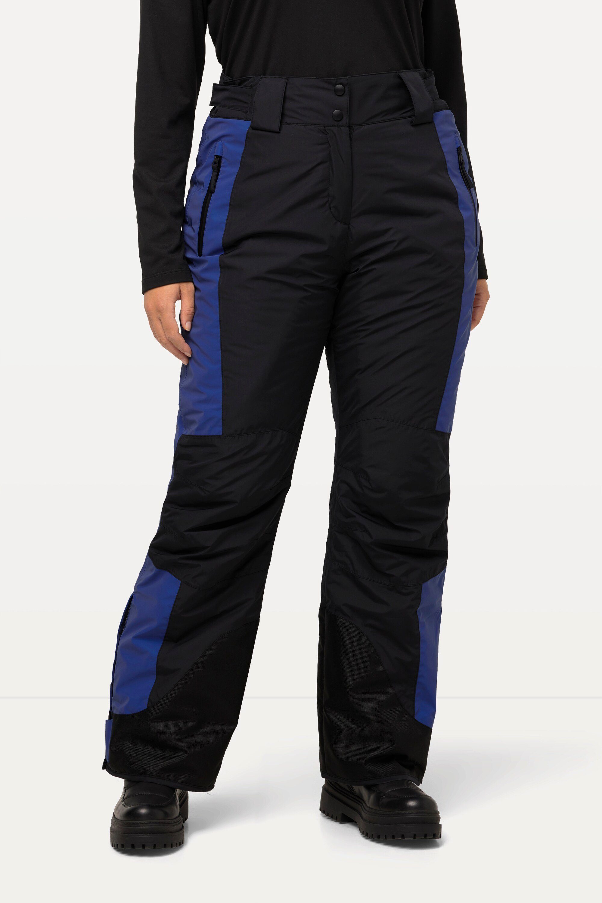 Ulla Popken Funktionshose Skihose Reflektor wasserdicht Klettriegel