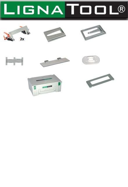 Lignatool LT080PROF2200 Svalehalefresemalsett Profi-pakke + Festool OF2200EB-Plus-fres