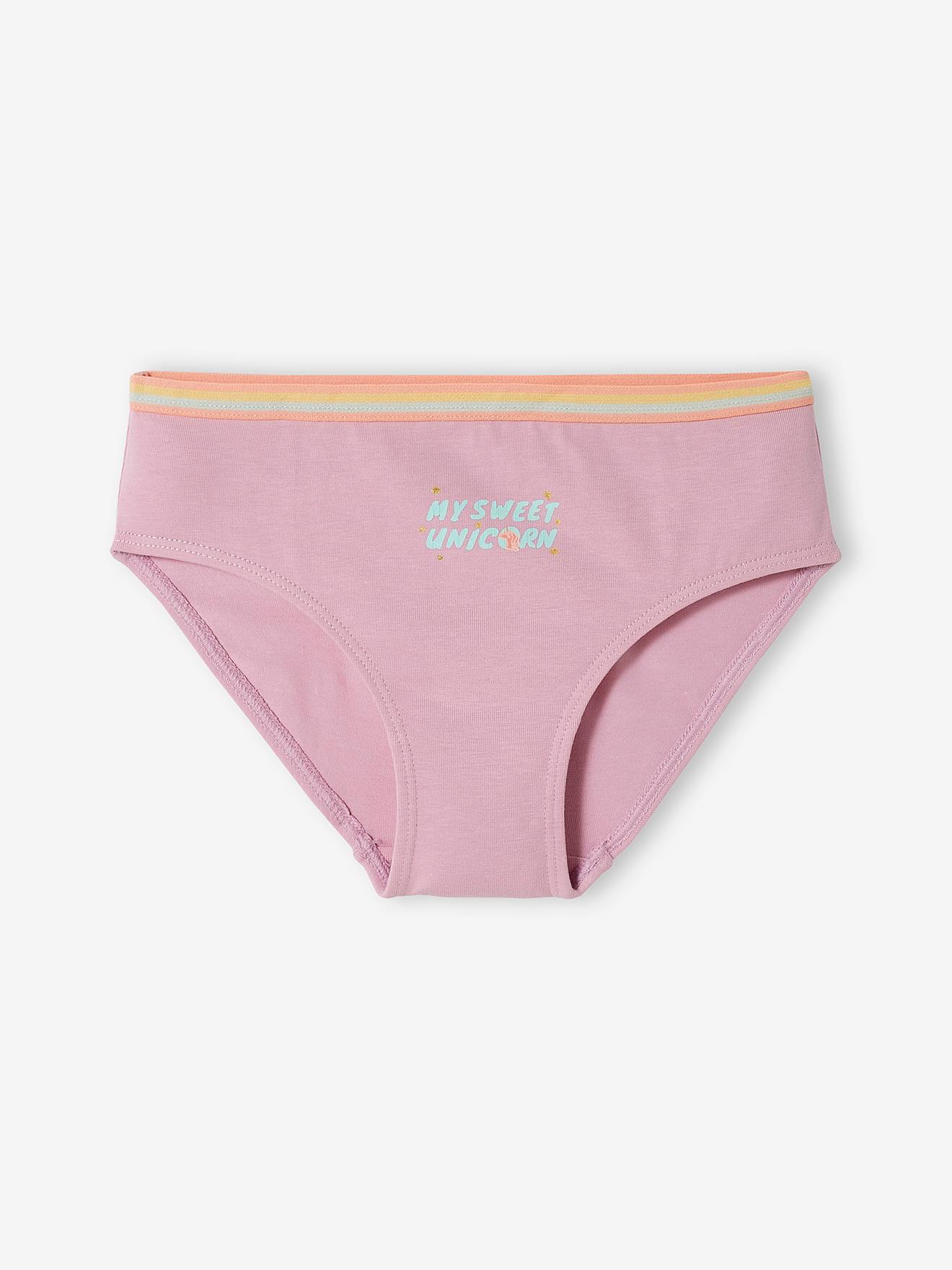 Lot de 5 culottes licorne fille lot multicolor