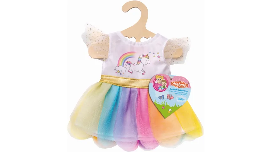 Heless - Einhornkleid Henri, Gr.  35-45 cm