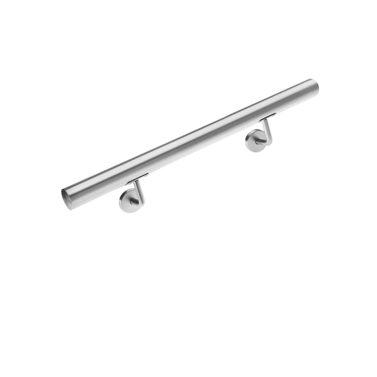 Casaria monzana® Handlauf Edelstahl 50 x 4,2cm